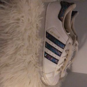 Original Adidas superstar shoes with scales